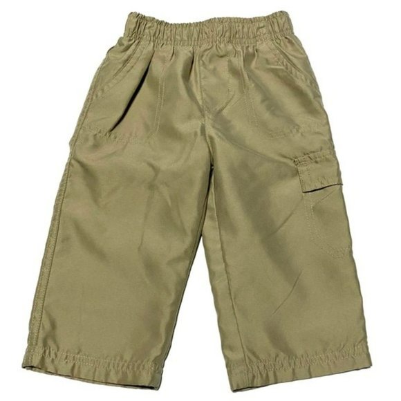 Peanut & Ollie Khaki Windbreaker Dress Pants - Picture 5 of 5